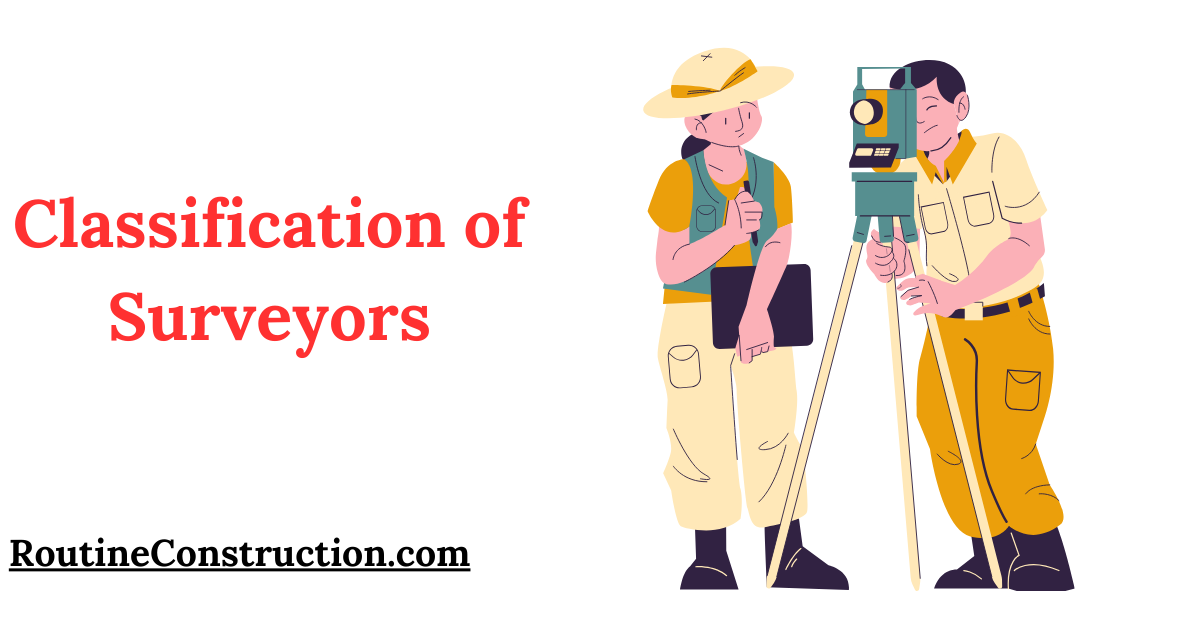 Classification of Surveyors