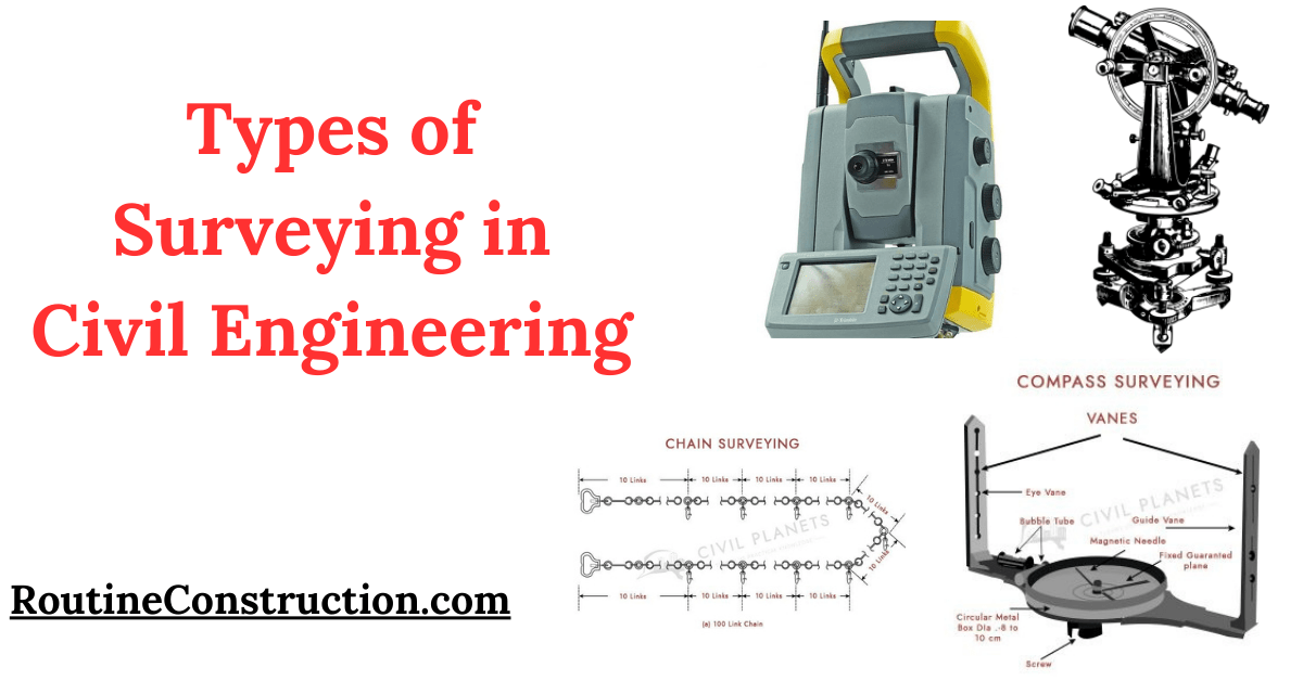 Types of Surveying in Civil Engineering