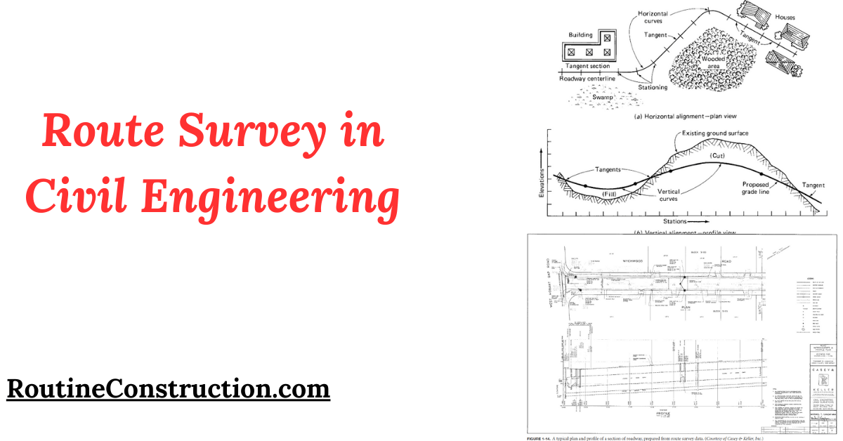 Route Survey in Civil Engineering